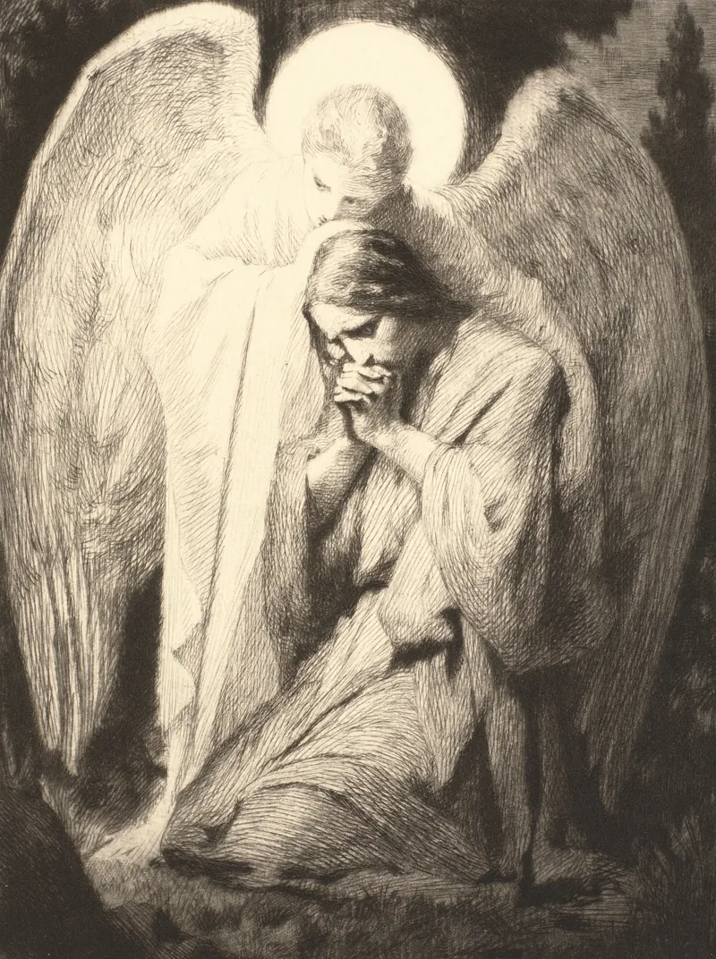 Frans Schwartz, Christ in Gethsemane